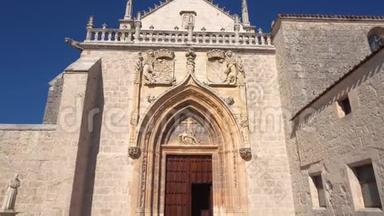 <strong>卡</strong>尔图亚·德<strong>米拉</strong>弗洛雷斯修道院，布尔戈斯，<strong>卡</strong>斯蒂利亚·莱昂，西班牙。